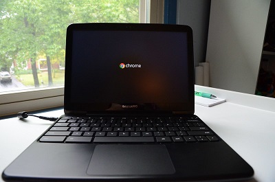 Chromebook datorā izslēdziet skārienekrānu
