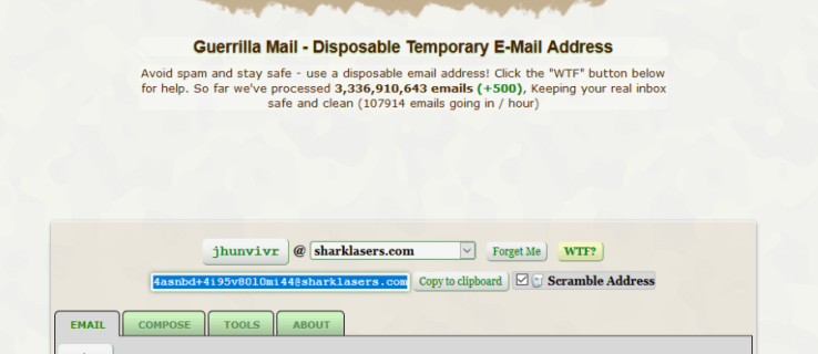 Com crear una adreça de correu electrònic temporal