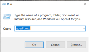 Windows 10 paleisti programą 2