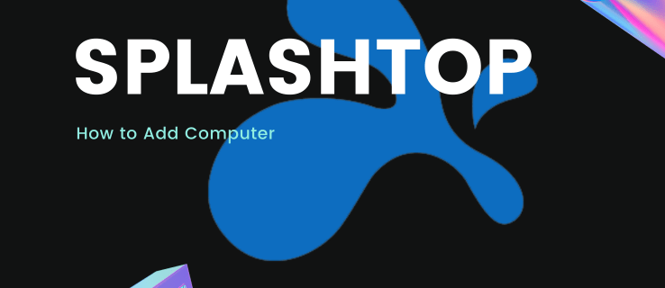 Kā pievienot datoru SplashTop