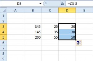 Excel formulė3
