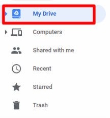 مزامنة حسابات Google Drive
