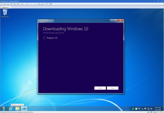 Pobieranie systemu Windows 10