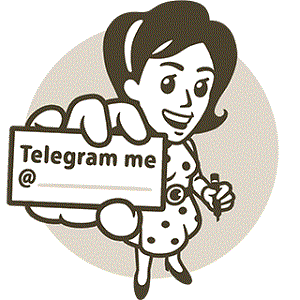 إضافة Telegram بواسطة اسم المستخدم
