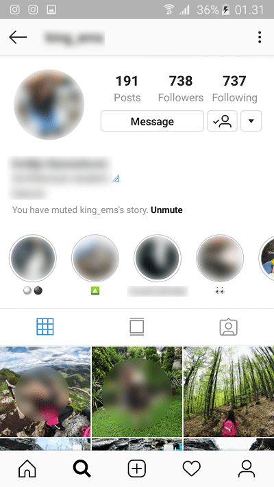 كيفية إلغاء كتم صوت Instagram Story